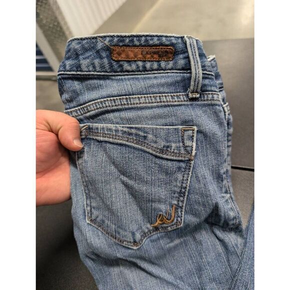 Express Stella Barely Boot Jeans - Light Faded Wash Women's Size 0 - Picture 6 of 8